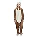 Produktbild NN IKEA Schlafanzug Tierkostüme Pyjamas Cartoon Cosplay Weihnachten Karneval,Brown,L