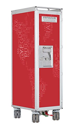 Preisvergleich Produktbild VanDeBord Flugzeugtrolley Frequent Traveller Rot