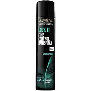LOreal Lock It Fine Control Hairspray 48 Hour Hold