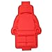 Produktbild ShineVGift 1 Large Lego Robot Silicone Cake Mould for Lego Lovers Red Colour