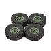 Produktbild fggfgjg 4pcs Felge Reifen Rad Reifen für RC 1/16 Klettern Auto WPL B-1 / B-24 / C-14 / C-24 / B-16 (Grün)