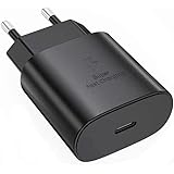 25W Cargador rápido de Puerto USB Tipo C para Samsung S21 / S21 Ultra 5g / S20 Ultra / S20 / S20 + / S10 / S9 / S8 / A71 / A5