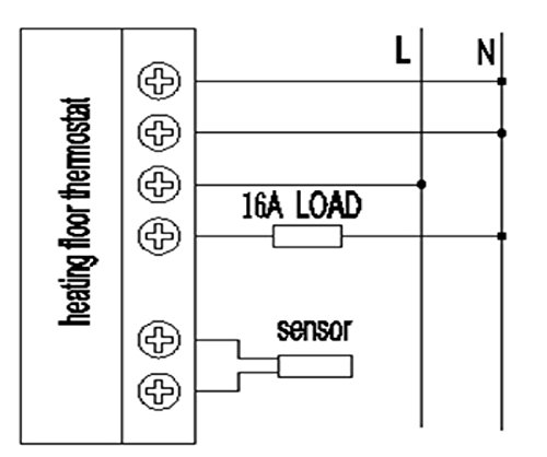 SM-PC®, Raumthermostat Thermostat programmierbar Touchscreen #832 Digital weisse Hintergrundbeleuchtung - 4
