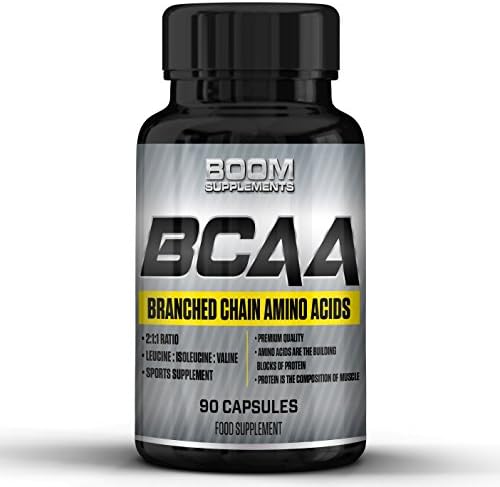 BCAA Capsules | #1 Rated BCAA Amino Acids | Powerful BCAA Supplements | 90 BCAA Pills | 1 Month Supply | Aids In Muscle Growth, Speed Up Recovery, Boost Metabolsim And Increase Weight Loss | Maximise Your Workouts With Ultimate Mental Focus | Safe And Effective | Best Selling BCAA Tablets | Manufactured In The UK!