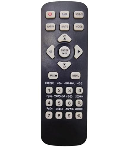 VBESTLIFE Universele afstandsbediening controller voor projector, voor PPT/Keynote/Prezi/OpenOffice/Windows/Mac OS/Android/Linux, 10 m, wit