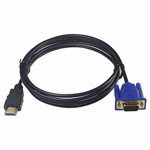 Bescita 3m 5m 10m HDMI Kabel HDMI zu VGA 1080P HD mit Audio Adapter Cabel HDMI zum VGA-Kabel (10m)