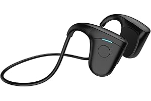 SANOTO Knochenschall Kopfhörer Bluetooth, Open Ear Kopfhörer Bluetooth 5.3, IPX6 wasserdichte Schweißfeste Knochenschall Kopfhörer,Bone Conduction Headphones zum Joggen, Radfahren