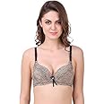 Brachy Women's Elastane & Polyamide Heavily Padded Wired Push-Up Bra
