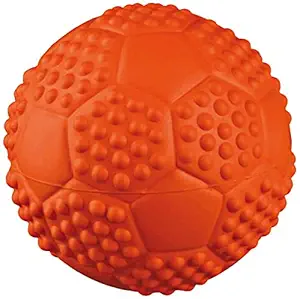 Trixie Sport Ball Natural Rubber Toy with Sound for Pet Dog/Cat,? 7 cm