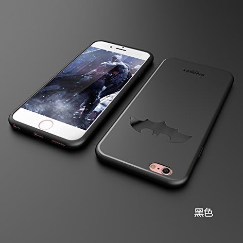 RONNEY'S BANSKEY Batman Soft TPU Case For Apple Iphone 6/6S BLACK