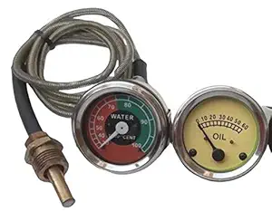 Massey Ferguson TE20,TO20,TO30,T035,F40,TEF20,135 Oil Pressure+Temperature Gauge