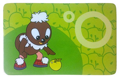 Melamin Frühstücksbrettchen Pittiplatsch Pitti grün 23,5 x 14,5 cm