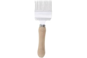 H HILABEE Zinken Kamm Entdeckelungsgabel Kratzer Biene Bienenzucht Honig Werkzeuge