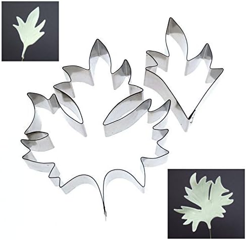 Alyson Reynolds - Leaf Clematis 2 Set Cutters For Sugarcraft/Cold Porcelain Floral Decoration