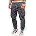 Produktbild Hosen Herren Slim Fit Aufkleber Tasche Anbinden Elastisch Beiläufig Solide Sport Cargo