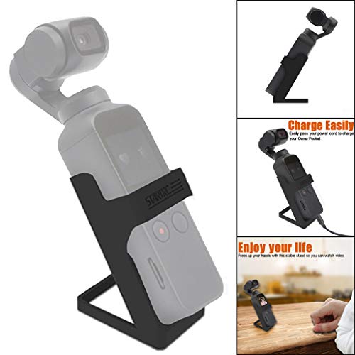 Preisvergleich Produktbild mxjeeio Desktop Monitor Stand, Lautsprecher Ständer,Zubehör Desk Dock Lightweight Tischständerhalter für DJI Osmo Pocket