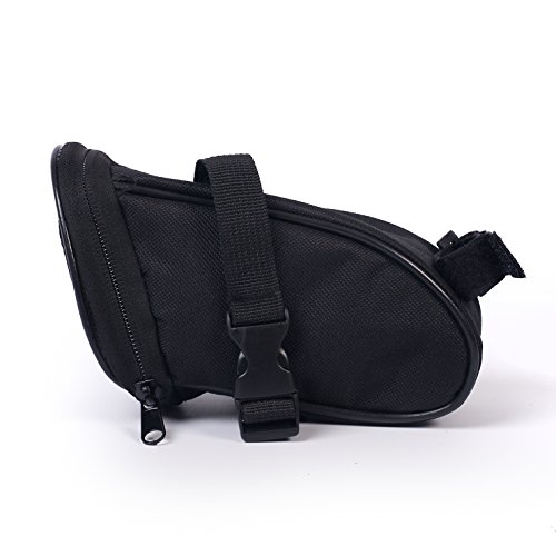 BTR Fahrrad Satteltasche. Kompakte Fahrradtasche. Schwarz. Wasserbeständig - 5
