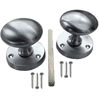 Coppia Di Pomelli Per Porte KOTARBAU - Design Rotondo In Acciaio - Colori Diversi (Oro, Argento, Ecc.) - Per Interni Ed Esterni - Foto 9