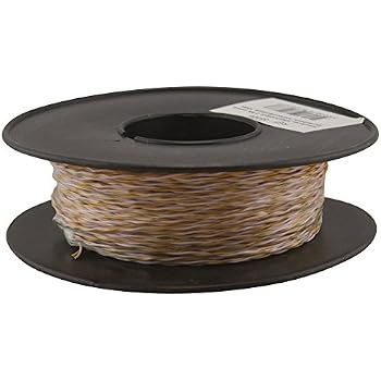 Jarretière Téléphonique 2 Fils - Bobine 100m Bleu/Blanc | Cuivre Monobrin 5/10ème | Pour Répartiteur