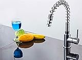 Suministro de agua caliente y fría: El grifo tiene una entrada de agua fría y caliente, puede usar el asa para ajustar la temperatura del agua a su gusto. Es una función extremadamente práctica que es adecuada para diferentes climas y otras demandas.