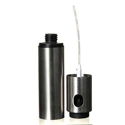 Oil Sprayer Stainless Steel Olive Mister Spray Pump Fine Bottle Pot Cooking Jar by FamilyMall - 2