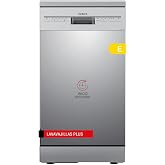 Corber&oacute; &ndash; Dishwasher Plus 45 cm | CLVM403X | 10 Place Settings, 5 Programs with 4 Temperatures, LED Indicators | Delayed Star