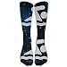 Produktbild hutaz Platinum Swimmer Casual Unisex Sock Knee Long High Socks Sport Athletic Crew Socks One Size