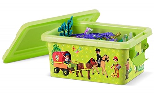 Preisvergleich Produktbild PLAYMOBIL 064703 Aufbewahrungsbox, XS, 3,5 Liter, Farm, PVC