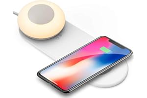 KALB MATERIAL FÜR MÖBEL kalb | QI ładowarka biurkowa z akumulatorem ściemniana inteligentna bezprzewodowa lampka nocna lampka nocna lampa biurkowa