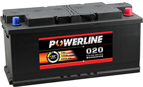 Preisvergleich Produktbild 020 Powerline Autobatterie 12V 110Ah