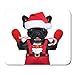 Produktbild Gaming Mauspads, Mouse Pad Red Advent Santa Claus Christmas Dog with Shopping Besides White Blank Animal Boxer 11.8"x 9.8" Decor Office Computer Accessories Nonslip Rubber Backing Mousepad Mouse Mat