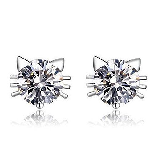 Lily Jewelry®     chapado en plata     cristal 