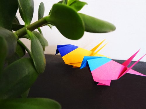 Origamipapier 100 Blatt Kontrastfarben Contrasting Colour Collection - 5