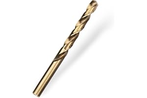 Meccion HSS-Co 1pc 11mm Brocas Helicoidales para Metal, Acero Inoxidable, Madera, Plástico y Hierro