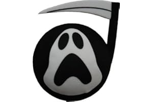 Grim Reaper Car Aerial Ball Topper OR Dashboard Wobbler! (one P&P charge no matter how many items you buy from Aerialballs.)