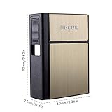 【Electric Mit Elektro-Feuerzeug Include 】 Elektrisches Feuerzeug-USB ist winddicht und flammenlos. Es ist umweltfreundlich, wiederaufladbar mit Kabel micro usb normal, und es ist auch sehr einfach, eine Zigarre anzuzünden, indem Sie einfach den Knopf nach unten drücken.