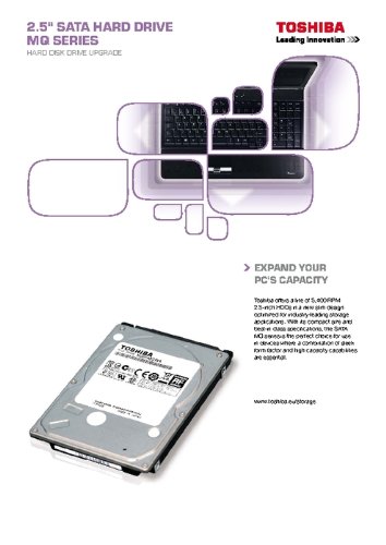 Toshiba PX1829E-1HJ0 - Disco duro interno de 1 TB (SATA II, 2.5