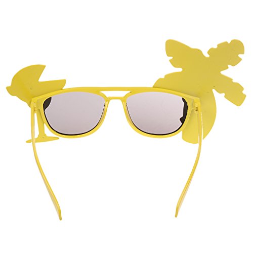 Gazechimp Hawaiische Sonnenbrille Brille Strandparty Kostüm Zufällige Farbe - 8