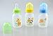 Baby Bottles Pack of 3 Farm Animal 150ml / 250ml Feeding Silicone Teat BPA Free
