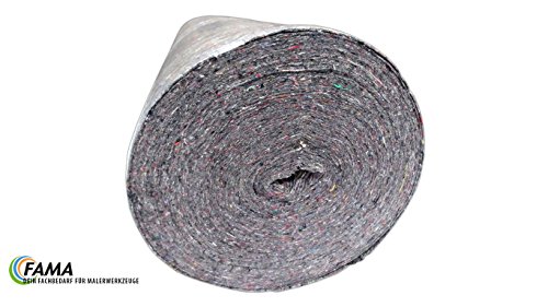 Abdeckvlies 250g/m² | 2 m x 50 m | 100m² | PE-Beschichtung | Rutschhemmend - 4