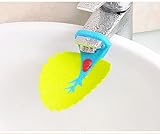 Inchant Kids Faucet Extender Neueste Blätter Art Kinder-Hahn-Extender-Sink Griff Extender für Kinder-Baby-Kleinkind-Bad Zubehör Machen Sie Ihre Kinder Liebe Händewaschen … - 2