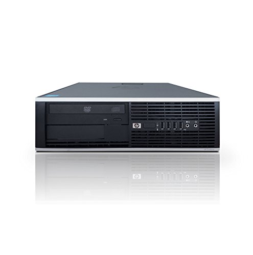 Refurbished Office PC mit 3 Jahren Garantie optional mit Win10 | HP Compaq Elite 8000 SFF Desktop PC | Intel Core 2 Duo 2.93/3.00Ghz | DDR3 1333MHz RAM | 250 GB HDD 7200 rpm | DVD ROM | Stabiles Metallgehäuse | Small Form Factor / Thin Client | 10x USB 2.0 | LAN (8GB DDR3 RAM | 2.93Ghz E7500 | Windows 10 Home) - 2