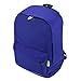 Produktbild Rucksack, Zubita Schultasche Daypack Tagesrucksack Wasserabweisend Leinwand Laptop-Tasche für College / Reisen / Frauen / Männer Blau