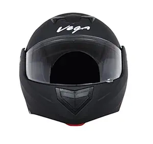Vega Crux DX Flip-Up Helmet (Dull Black, M)