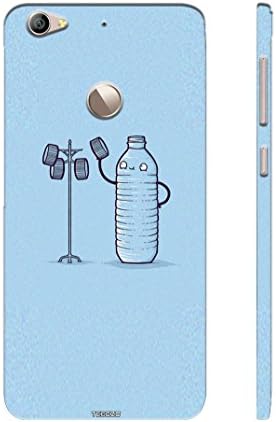 Fundook¨ Designer Printed Back Cover/Hard Case for Letv LeEco Le 1s Eco (Bottle N Caps Design/Pattern) - Blue - G141