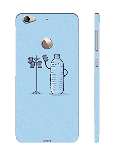 Fundook¨ Designer Printed Back Cover/Hard Case for Letv LeEco Le 1s Eco (Bottle N Caps Design/Pattern) - Blue - G141