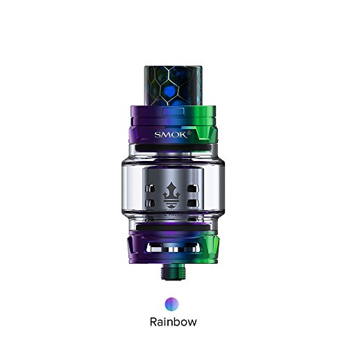 Smok TFV12 Prince Atomiseur 8ml E-Cigarette Smok Tfv12 Prince Resistance Ne contient pas de Nicotine ni de Tabac (Arc en ciel),