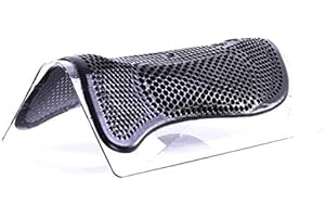 Acavallo Gel-Pad - Mitte erhöht - schwarz