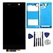 Produktbild LCD display Touchscreen Digitizer Assembly Reparatursatz für [Sony Xperia Z1 L39h C6903] Bildschirm Komplettset mit Werkzeuge,Qualität wie das Original(Schwarz)