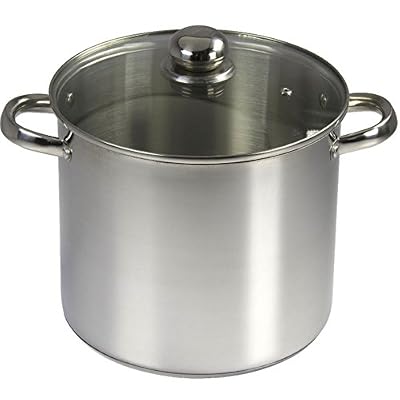 Baumalu 342652 Marmite Traiteur + Couvercle 9 L Diamètre 24 cm en Acier Inoxydable